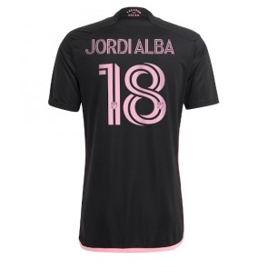 Inter Miami Jordi Alba #18 Replika Udebanetrøje 2023-24 Kortærmet